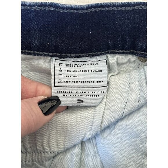 AYR Women's Sz 26 x 28 "The Skinny" Distressed Jeans in "Fools Gold" Wash - Picture 7 of 11